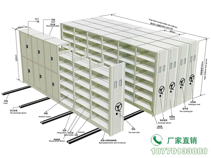 安庆档案馆手动密集架
